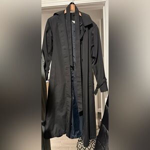 Vintage Women’s Black Trench Coat